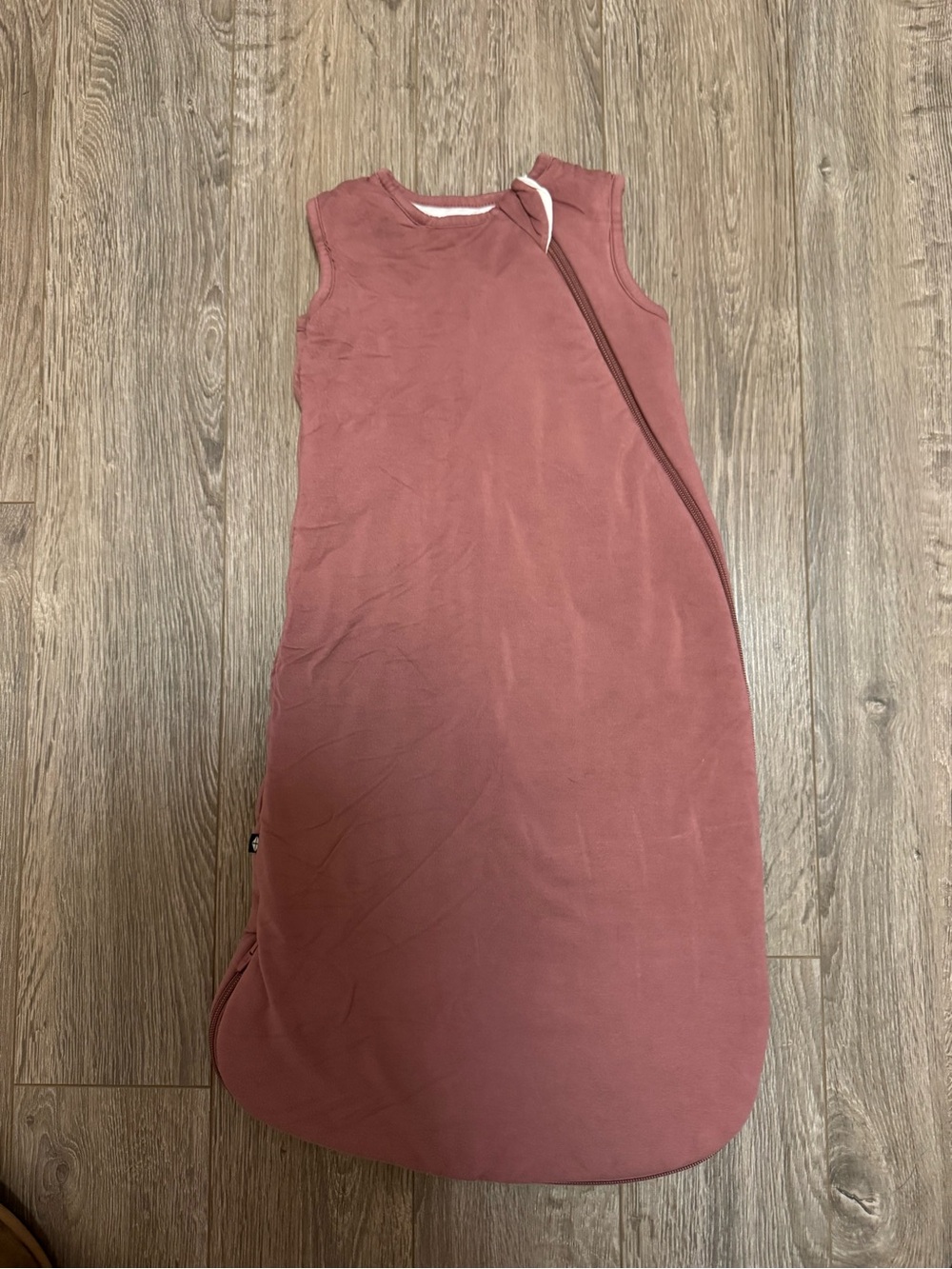 Kyte BABY Mauve/ Dusty Rose Sleeveless Zip Sleep Sack 2.5 Tog